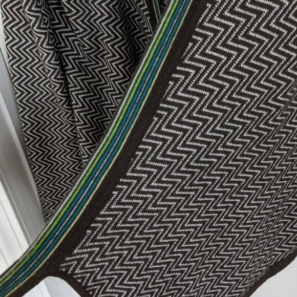 Rene Lezard Small Wrap Sweater, Merino Wool - Picture 9 of 10